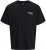 Jack & Jones Marina Crew Neck T-Shirt Black - Tričká - Nadrozmerné tričká - 2XL-14XL
