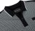 Kam Jeans 5518 Smart Mini Geo-Print Polo Black - Polokošele - Polokošele 2XL-8XL