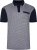 Kam Jeans 5518 Smart Mini Geo-Print Polo Navy - Polokošele - Polokošele 2XL-8XL