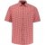 JP1880 Shirt Traditional Checked Short Sleeve Red - Košele - Košele 2XL-10XL