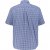 JP1880 Short Sleeve Check Print Traditional Shirt Blue - Košele - Košele 2XL-10XL
