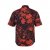 JP1880 Shirt Short Sleeve Linen Blend Red - Košele - Košele 2XL-10XL