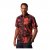 JP1880 Shirt Short Sleeve Linen Blend Red - Košele - Košele 2XL-10XL