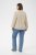 Kaffe Curve Josa Shirt Feather Grey Stripe - Košele - 
