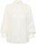 Kaffe Curve Jessa Shirt Long Sleeve White - Košele - 