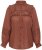 Kaffe Curve Jessa Shirt Henna Brown - Blúzky & tuniky - 