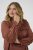 Kaffe Curve Jessa Shirt Henna Brown - Blúzky & tuniky - 