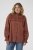 Kaffe Curve Jessa Shirt Henna Brown - Blúzky & tuniky - 