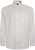 Kam Jeans P020 Premium Long sleeve Oxford Shirt White - Košele - Košele 2XL-10XL