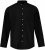 JP1880 Shirt Linen Blend Long Sleeve Black TALL - PÁNSKE OBLEČENIE MT-6XLT - Veľkosti pre VYSOKÝCH