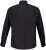 JP1880 Shirt Business Kent Collar Long Sleeve Black TALL - PÁNSKE OBLEČENIE MT-6XLT - Veľkosti pre VYSOKÝCH