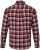 JP1880 Shirt Flannel Checked Long Sleeve Red TALL - PÁNSKE OBLEČENIE MT-6XLT - Veľkosti pre VYSOKÝCH