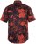 JP1880 Shirt Short Sleeve Linen Blend Red - Košele - Košele 2XL-10XL