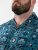 D555 Hawkins Printed Cuban Collar Resort Short Sleeve Shirt Teal - Košele - Košele 2XL-10XL