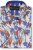 Kam Jeans 6060 Palm Tree and Surf Boards Short Sleeve Shirt White - Košele - Košele 2XL-10XL