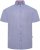 Kam Jeans 6340 Linen Mix Short Sleeve Shirt Blue - Košele - Košele 2XL-10XL