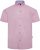 Kam Jeans 6340 Linen Mix Short Sleeve Shirt Pink - Košele - Košele 2XL-10XL