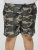 D555 Kody Camo Printed Swimshorts Khaki - Plavecké šortky - Pánske Plavky Nadmerné Veľkosti 
