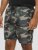 D555 Kody Camo Printed Swimshorts Khaki - Plavecké šortky - Pánske Plavky Nadmerné Veľkosti 