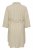 Kaffe Curve Milla Short Shirt Dress Chinchilla/Chalk Stripe - Mini šaty - 