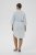 Kaffe Curve Mille Short Shirt Dress Nantucket Breeze Blue - Mini šaty - 
