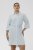 Kaffe Curve Mille Short Shirt Dress Nantucket Breeze Blue - Mini šaty - 