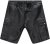 JP1880 Leather Shorts Cargo Pockets Lamb Nappa Leather Black - Šortky - Šortky W40-W60