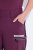 Ulla Popken HYPRAR Multifunctional Durable Inset Trekking Pants Dark Cherry Dark Cherry - Nohavice - Nohavice pre ženy vo veľkých veľkostiach
