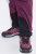 Ulla Popken HYPRAR Multifunctional Durable Inset Trekking Pants Dark Cherry Dark Cherry - Nohavice - Nohavice pre ženy vo veľkých veľkostiach