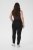 Kaffe Curve Lena Slim Jeans Black Deep - Džínsy - 