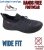 D555 Aylesbury Hands Free Knitted Shoes Faux Laces Black - Tenisky - 