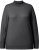 Ulla Popken Long Sleeves Mock Turtleneck Sweater Charcoal Grey Melange - Mikiny & mikiny bez kapucne - 