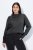 Ulla Popken Long Sleeves Mock Turtleneck Sweater Charcoal Grey Melange - Mikiny & mikiny bez kapucne - Pohodlné mikiny, hoodie a pletené svetre
