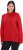 Ulla Popken Long Sleeves Mock Turtleneck Sweater Salsa Red - Mikiny & mikiny bez kapucne - 