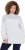 Ulla Popken Graphic Stripe Long Sleeve Turtleneck Sweater Silver Melange - Mikiny & mikiny bez kapucne - 
