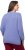 Ulla Popken Long Sleeve Knit Mountain Range Sweater Bright Purple - Mikiny & mikiny bez kapucne - 