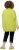 Ulla Popken Oversized Knit Sweater Vest Lime Green - Mikiny & mikiny bez kapucne - 