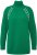 Ulla Popken Contrast Braid Turtleneck Sweater Emerald Green - Mikiny & mikiny bez kapucne - 