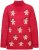 Ulla Popken Gingerbread Men Sweater Salsa Red - Mikiny & mikiny bez kapucne - 