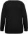 Ulla Popken Casual V-Neck Long Sleeve Sweater Black - Mikiny & mikiny bez kapucne - 
