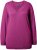 Ulla Popken Casual V-Neck Long Sleeve Sweater Berry - Mikiny & mikiny bez kapucne - 