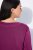 Ulla Popken Soft Fine Knit Pullover V-Neck Sweatshirt Dark Lilac - Mikiny & mikiny bez kapucne - Pohodlné mikiny, hoodie a pletené svetre
