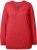 Ulla Popken Casual V-Neck Long Sleeve Sweater Salsa - Mikiny & mikiny bez kapucne - 