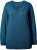 Ulla Popken Casual V-Neck Long Sleeve Sweater Cerulean - Mikiny & mikiny bez kapucne - 
