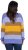 Ulla Popken Colorful Chunky Striped Sweater Lavender - Mikiny & mikiny bez kapucne - 