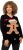 Ulla Popken Gingerbread Man Christmas Sweater Black - Mikiny & mikiny bez kapucne - 