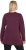 Ulla Popken Gingerbread Man Christmas Sweater Dark Wine Red - Mikiny & mikiny bez kapucne - 