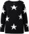 Ulla Popken Glitter Stars Soft Knit Sweater Black - Mikiny & mikiny bez kapucne - 