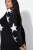Ulla Popken Glitter Stars Soft Knit Sweater Black - Mikiny & mikiny bez kapucne - Pohodlné mikiny, hoodie a pletené svetre