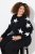 Ulla Popken Glitter Stars Soft Knit Sweater Black - Mikiny & mikiny bez kapucne - Pohodlné mikiny, hoodie a pletené svetre